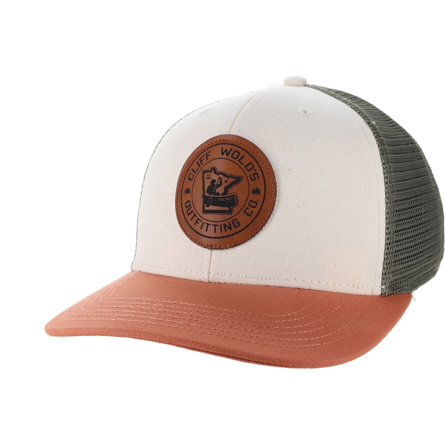 Hat Cliff Wold's MPS Stone/Bronze/Olive Trucker