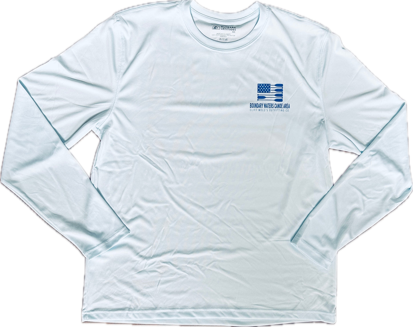 Long Sleeve Sun Shirt Board Flag Paddles
