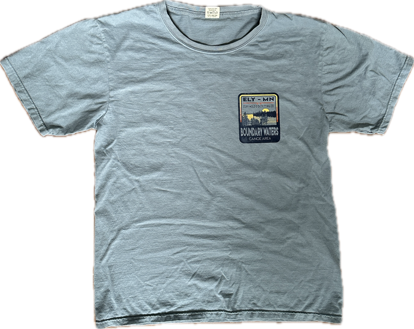 T-Shirt Curiosities Paddles/Lake/Pine