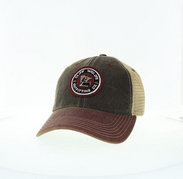 Hat Cliff Wold's OFT Black/Burgundy