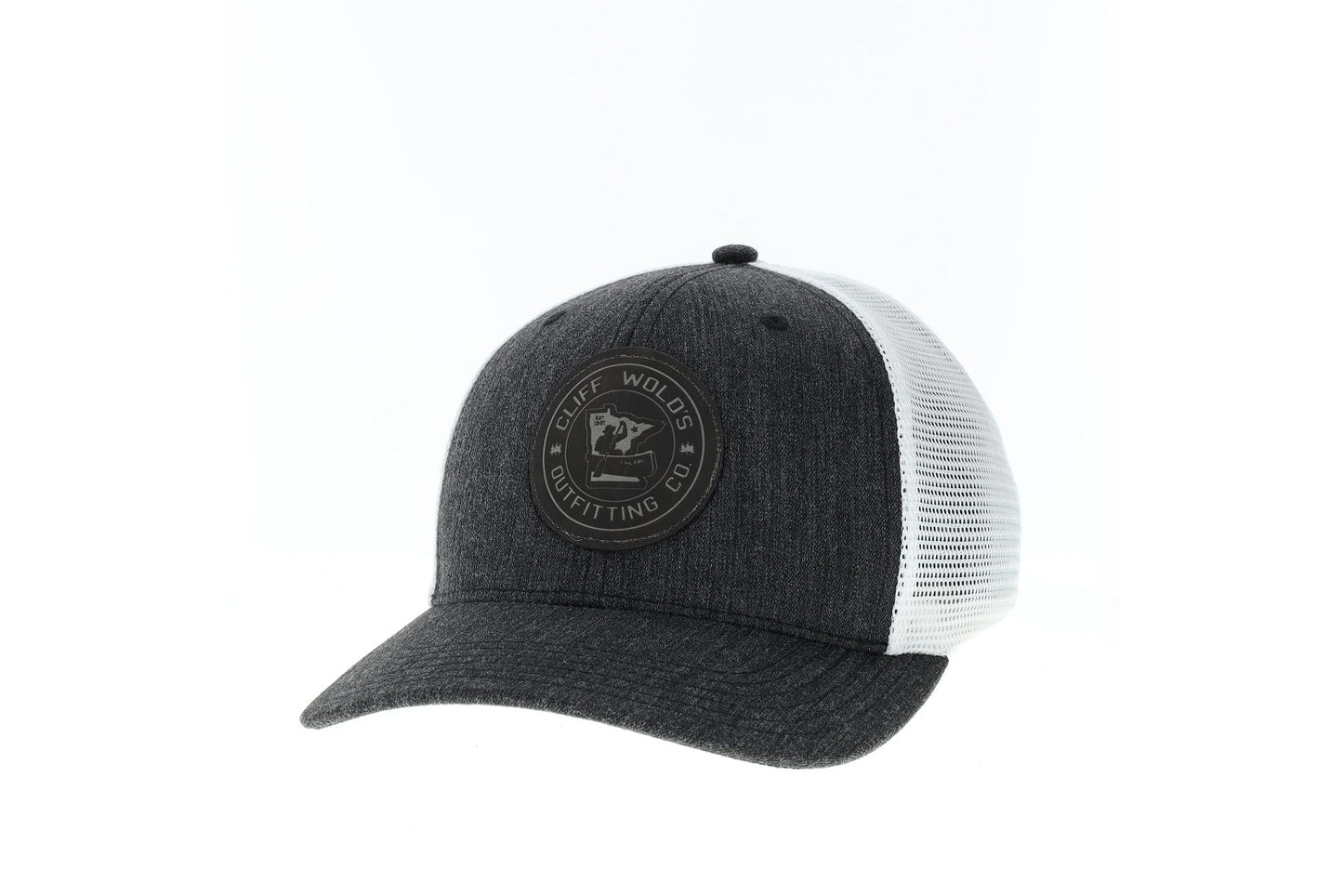 Hat Cliff Wold's MPS Black/White Trucker