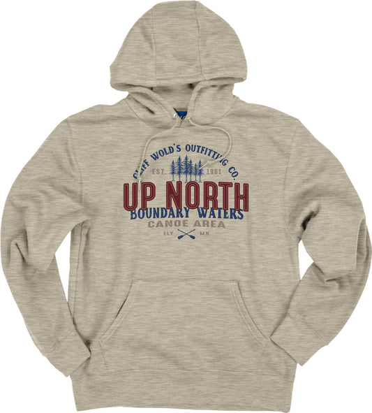 Hooded Sweatshirt Affluential Pines/Paddles