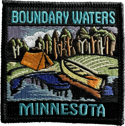 Patch - Boundary Waters Minnesota - Retro