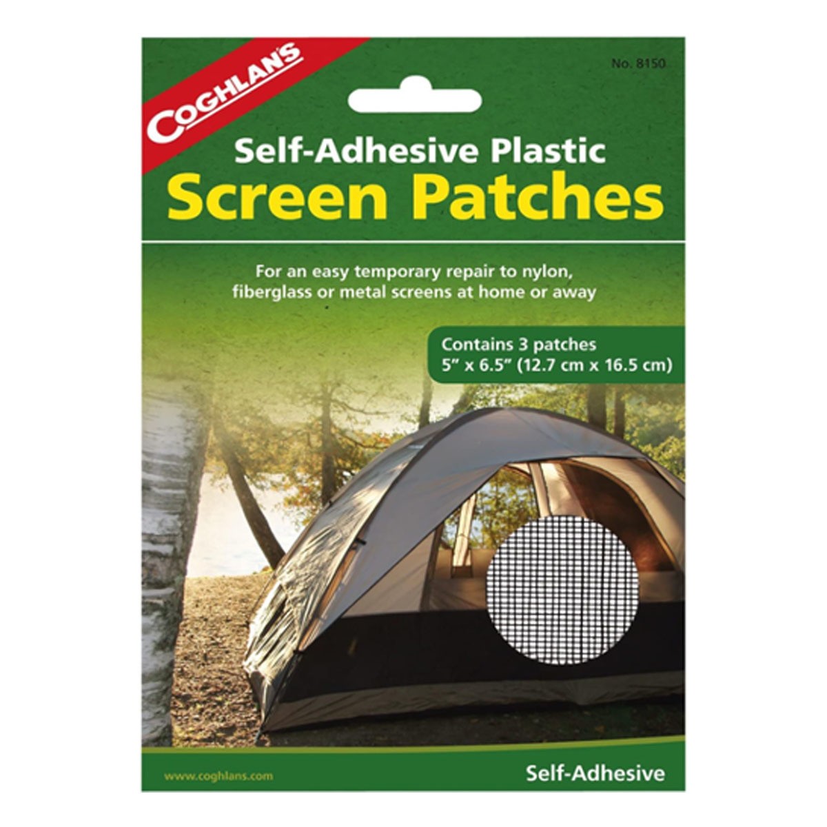 Coghlan's Self-Adhesive Plastic Screen Patches