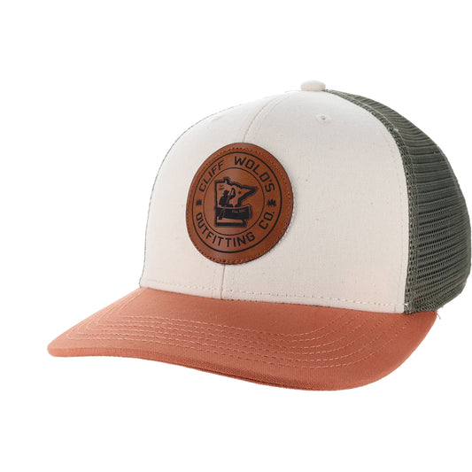 Hat Cliff Wold's MPS Stone/Bronze/Olive Trucker