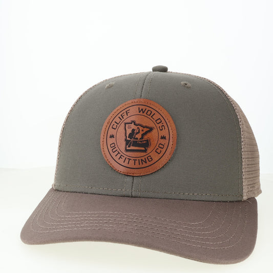 Hat Cliff Wold's MPS Olive/Khaki Trucker