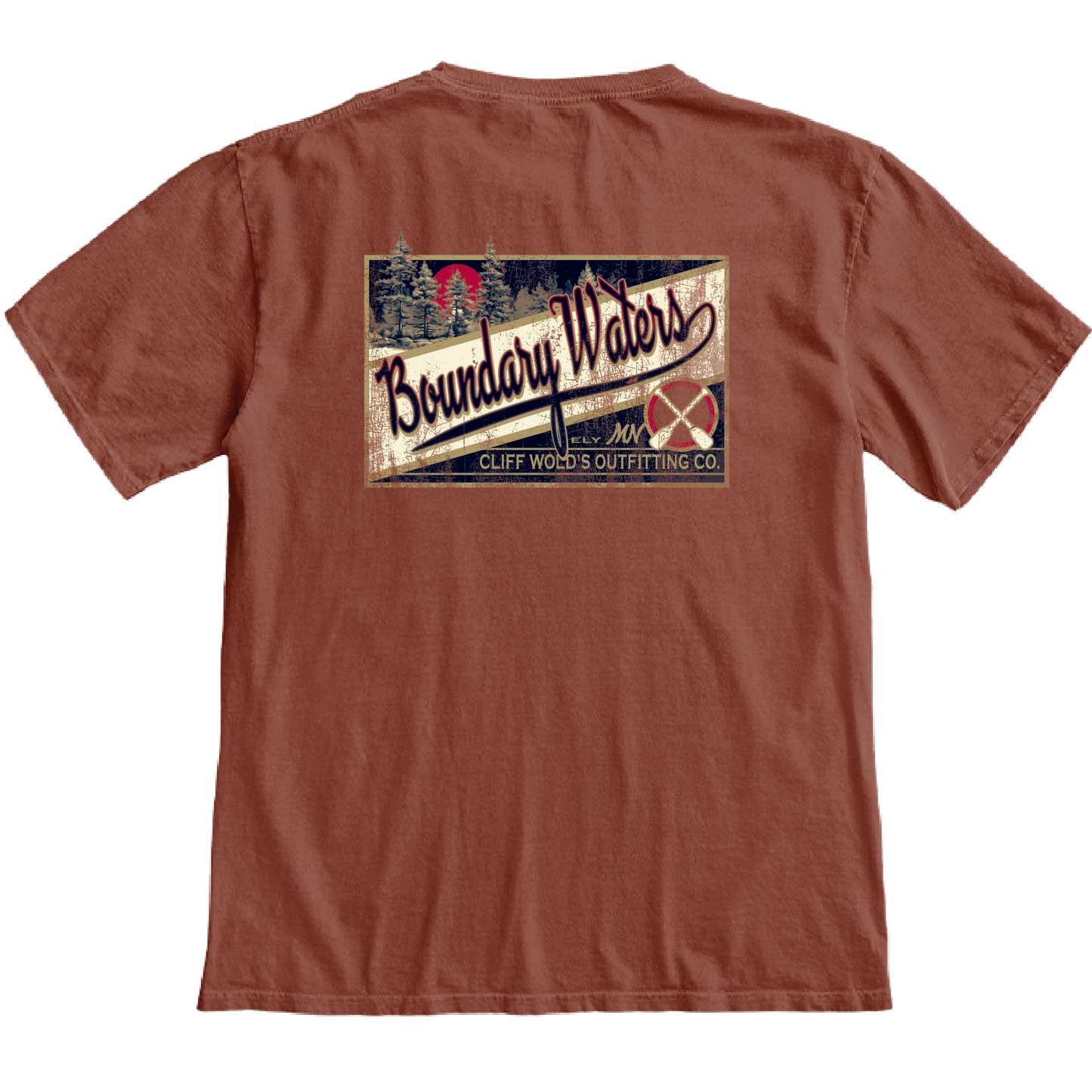 T-Shirt Activist Pines/Paddles