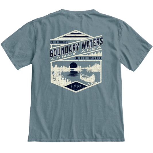 T-Shirt Widened Canoe/Lake/Pines