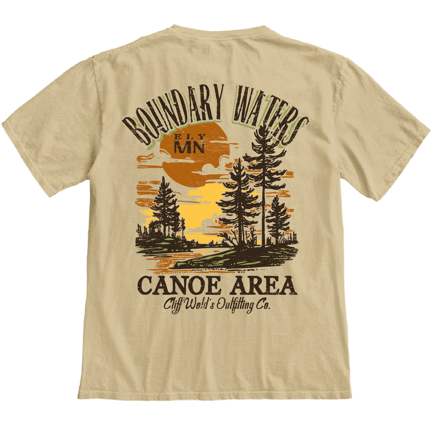 T-Shirt Highside Lake/Pines