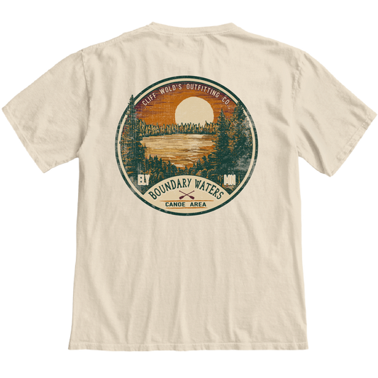 T-Shirt Day Nine Lake/Pines/Paddles