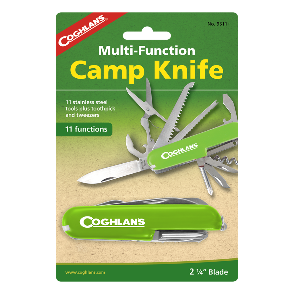 Coghlan's Camp Knife - 11 Function