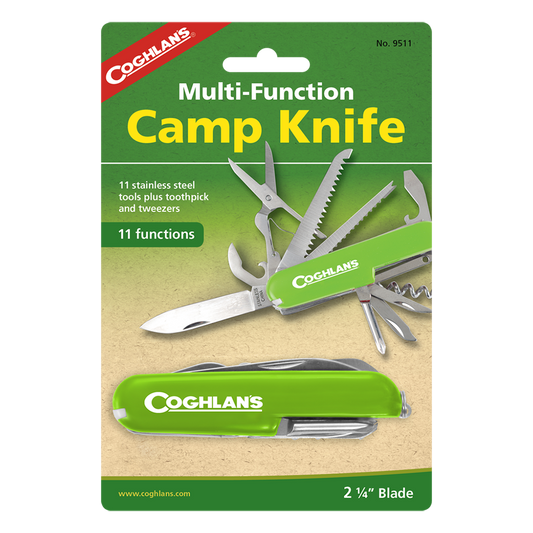 Coghlan's Camp Knife - 11 Function