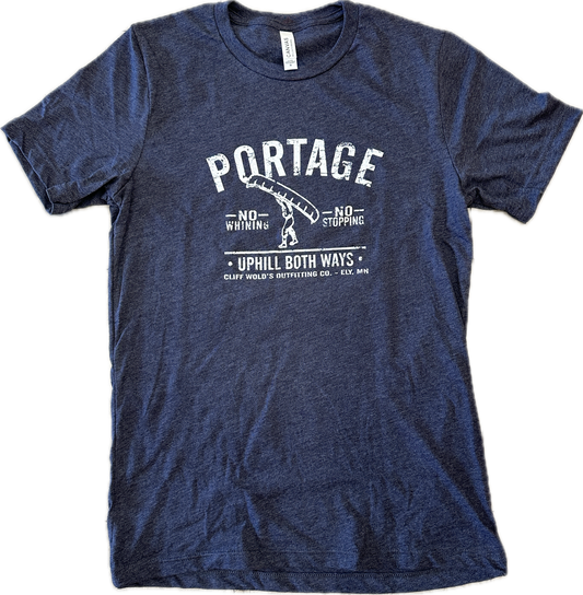 T-Shirt Portage Uphill Both Ways