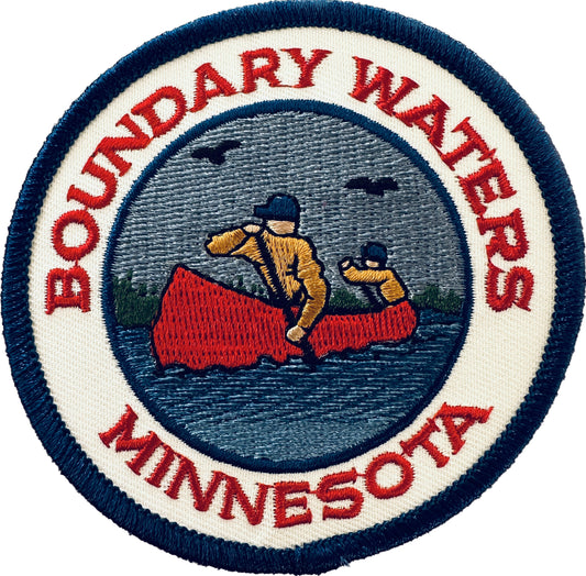 Patch - Boundary Waters Minnesota - 2 Paddlers