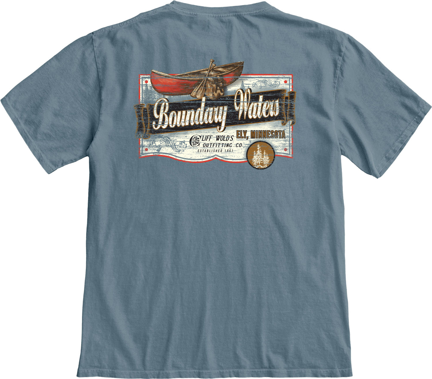 T-Shirt Backwater Canoe