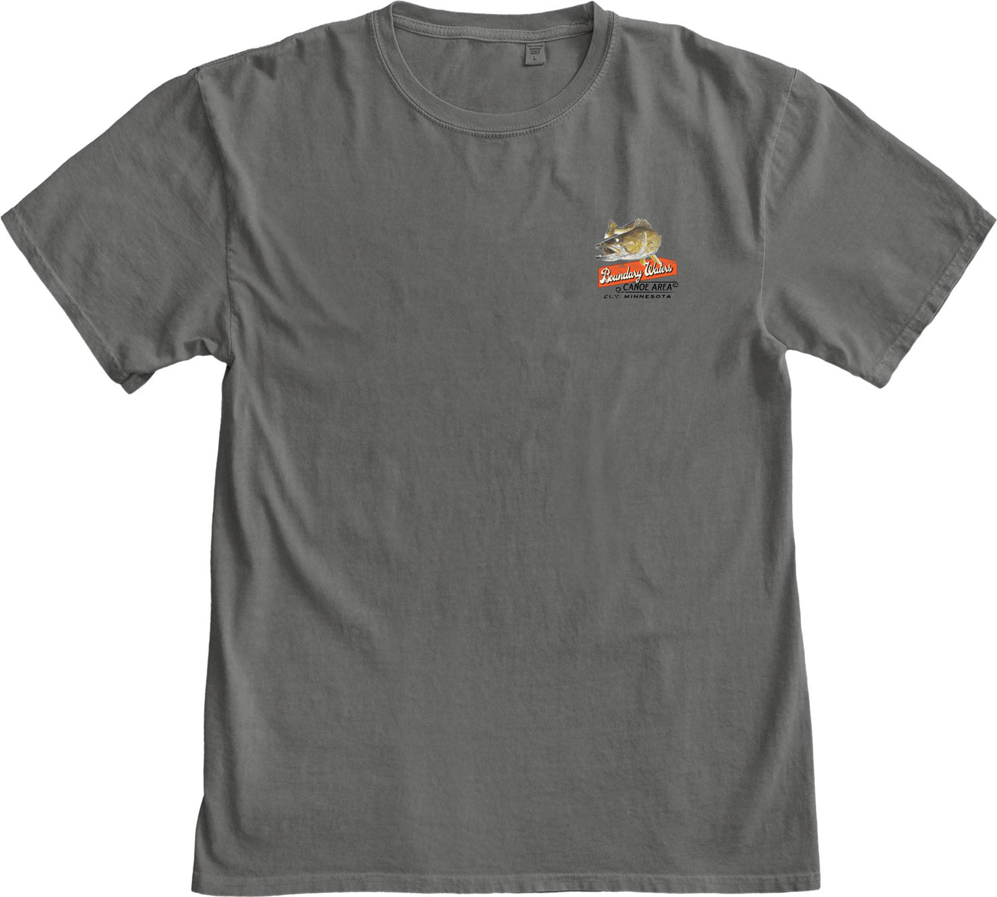 T-Shirt Depth Finder Walleye-Pines
