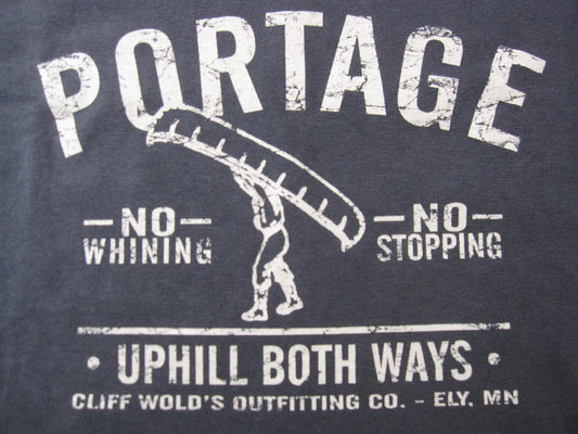 T-Shirt Portage Uphill Both Ways